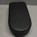 Zacro Kids Bike Seat Set, Comfort Bike Seat with Backrest, Wide Child Bicycle Rear Seat Cushion Back Safety Armrest Handrail Feet Pedals, Children Bicycle Back Seat for Over 5 Years Old