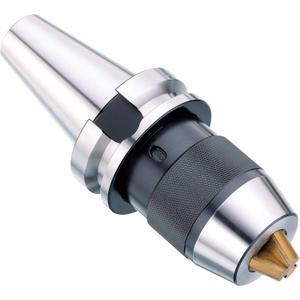 1/64"-1/2" Special Heavy Duty Keyless Drill Chuck with Integrated Shank, BT40 Shank, Titanium Jaws (1/2" BT40 Shank)
