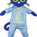 MerryMakers Pete the Cat Bedtime BluesPlush Doll, 14.5-Inch