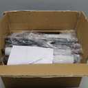 Boho Kitchen Island Light Fixture,39.4" Linear Chandelier for Dining Room,5-Light Rustic Pendant Lights Over Table,Handmade Woven Light Fixture,Farmhouse Wicker Chandeliers for Kitchen Islands