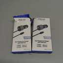 2 x Fast Charge Car Charger with USB Port