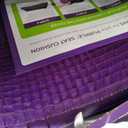 Purple Double Seat Cushion | Pressure Reducing Grid Designed for Ultimate Comfort | Designed for Office Chairs | Made in The USA