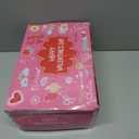 Valentines Day Gifts for Kids - 24 Pack Valentines Day Heart-Giant Lollipop-Shaped Stationery Gift Classroom Prize with Valentine Gifts Cards for Friends School Exchange Boys Girls Party Favors