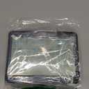 WallarGe Atomic Clock with Indoor Outdoor Temperature - 8.5'' Digital Clock Battery Operated, Self-Setting, 4 Time Zones, DST (Carbon Black)