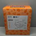 Pura Size 5 Eco-Friendly Diapers (24-35 lbs) Totally Chlorine Free (TCF), Hypoallergenic, Soft Organic Cotton, Sustainable, up to 12 Hours Leak Protection, Allergy UK, 6 Packs of 20 (120 Diapers)