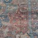 Moynesa Washable Vintage Bathroom Rug, Small Area Rug 2x3 Entryway Rug Indoor Door Mat, Boho Kitchen Rugs Non Skid Non Slip, Non-Shedding Ultra-Thin Oriental Throw Carpet for Bedroom Decor