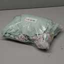 Blissful Diary Muslin Changing Pad Cover for Girls Boys, Ultra Soft Breathable Cotton, Baby Diaper Change Table Pad Covers, 2-Pack (Roman Green & Leaf)