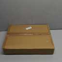 Cut-Out Design 16" Short Dog Gate for Small Dogs, Foldable Retractable Puppy Gate Indoor - Freestanding Lightweight Pet Barrier for Doorways, Stairs, Hallways (Extends to 35", White)