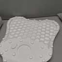 Silicone Bath Pillows for Tub - Adjustable Firmness Bathtub Pillow for Offering Perfect Head Neck & Back Support, Bath Pillow Cushion for Epsom Salt Soaking  Spa Gifts for Women & Parents, White