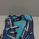 Running Vest, 5L Hydration Vest Lightweight, Breathable and Sweatproof Running Backpack, Adjustable Running Hydration Vest for Trail Running Marathon Race Jogging Cycling (Blue Vest 5L with 1.5L Bladder)