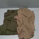 Huukeay 3 Pack Women's Lounge Pants, Cozy Wide Leg Lounge Slacks with Pockets Loose Flowy Yoga Sweatpant Workout Comfy Jogger L, Army Green, Khaki