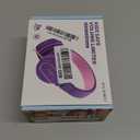 Kids Headphones, Wired Headphones for Kids On Ear with Microphone, 93dB Volume Limiter Headphone for Girls Boys, Foldable Lightweight Headphone for School Learning & Entertainment, Pink Purple