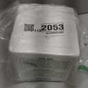 Octagonal Red and White Ceramic Vase - 6 Inch Vintage Chinoiserie Decorative Ceramic Vase, Hand-Painted Floral Design Decorative Vases for Home Table Centerpieces, Mantel, Living Room, Wedding