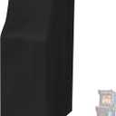 Game Machine Cover Waterproof & Dust-Proof Retro Home Arcade Machine Cover Electronic Game Cover Black