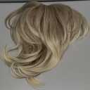 Aimole Blonde Straight Wig Synthetic Hair For Men Cosplay Halloween Medium Long Wigs (#12T613)