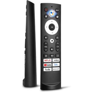 Voice Remote Control Replacement for Hisense Smart Google TVCompatible with Hisense QLED UHD Mini-LED ULED Google TVs