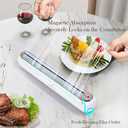 EasyCutter- The Premium Effortless Cling Film Dispenser for Every Kitchen by COZYTO (Amazing Gray)
