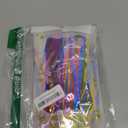 3 Pack 3.3x8.2 Feet Rainbow Foil Fringe Backdrop Curtains, Tinsel Streamers Birthday Party Decorations, Fringe Backdrop for Graduation, Baby Shower, Gender Reveal, Disco Party