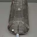 Weber Crafted Rotisserie Crisping Basket StainlessSteel Rotisserie Basket with Removable Divider for Even Crisping