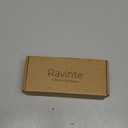 Ravinte 5 Pack 4 inch Black Cabinet Pulls Kitchen Cabinet Handles 6-3/8" Overall Length Matte Black Hardware for Cabinet