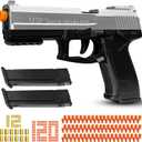 Toy Gun with Automatic Reloading Rebound Shell Ejecting and Soft Foam Blaster, Ideal for Shooting Games, Education Model Toys, Gift for Kids Boys Girls