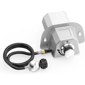 Uniflasy Gas Burner for Ooni Pizza Oven Accessories, for Ooni Karu 12 Gas Burner Attachment, Replace for 12G Adapter, for Fyra 12 with Propane Conversion Kit, fits Bighorn Outdoors Pizza Oven 12"