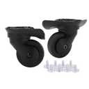 1 Pair Luggage Wheels Replacement, A52 Swivel Wheels for Travel Suitcase