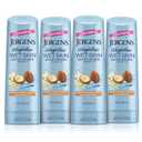 Jergens Wet Skin Body Moisturizer with Restoring Argan Oil, 4X Healthier Looking Skin, Fast-Absorbing, Non-Greasy, Dermatologist Tested, 10 Oz, Pack of 4