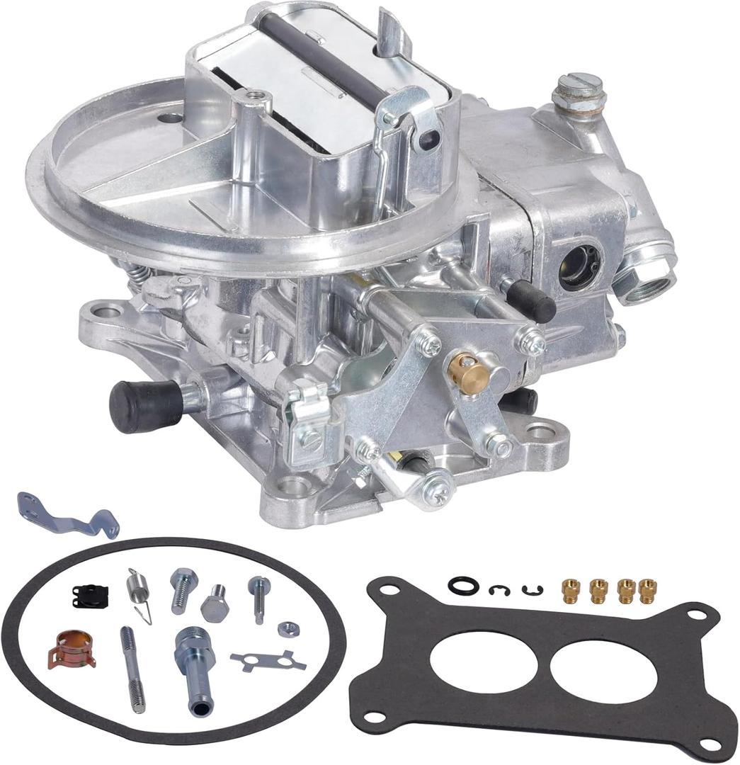 2BBL 500CFM 0-4412S Carburetor repalcement for Holley 2300 500CFM Manual Choke Carburetor Compatible with GMC CJ5 CJ7 F100 (0-4412S)