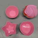 Ulalaza 24PCS Silicone Baking Cups Nonstick Cupcake Donuts Muffin Molds Pastry Liners Kitchen Supplies (Style 5)