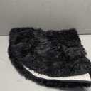 Super Soft Circle Rugs for Girls Princess Castle Toddlers Play Tent 4 Diameter Circular Area Rugs for Kids Bedroom Baby Room Decor Round Shag Playhouse Carpets(4, Black)