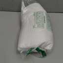 Barossa Design Fabric Shower Curtain Cotton Blend 78 inch Long, Honeycomb Waffle Weave, Hotel Luxury, Heavy Weight, Spa, Washable, White, 72x78