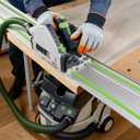 Pro 110" Track Saw Guide Rail for Festool, 55"x2 Rail Track with Connectors