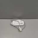 Short Extension Cord 2 Foot - Power Strip Flat Plug Surge Protetor with 8 Outlets 4 USB (2 USB C) Charging Ports, Multi Plug Wall Outlet Splitter for Kitchen Bathroom Hotel Office Desktop Accessories