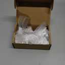 khtumeware 10 Pack 1-1/4 Inch Brushed Brass Cabinet Knobs Satin Brass Heavy Duty Solid Cabinet Hardware for Cupboard Drawer Pulls Dresser Handle