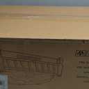 Electric Fireplace Logs Inserts Heater with Infrared Remote Controller 5 Flame Brightness 24 H Timer Overheating Protection for Home and Office Decor Black