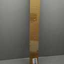 UNISHADES no Drill Cordless Roman Shades for Windows, 37" W 64" H - 100% Blackout - Linen - Mist White