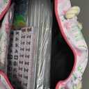 American Mahjong Tile Set, 166 Pink Tiles, Bag and Mahjong Accessories, 4 All-in-One Rack/Pushers, Mahjong Set Complete