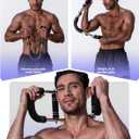 Twister Arm Trainer for Men, Adjustable Chest Workout Equipment, Mr Sculpt Gorilla Bar, Flexbar Arm & Forearm Strength Trainer for Home Gym Muscle Building