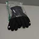 krosa Winter Gloves For Men Women Made with 3M Thinsulate, Waterproof Ski Gloves for Cold Weather with 10 Touchscreen Fingers (Medium, Black)