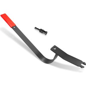 65800 Car Door Adjuster, Door Realignment Tool for All Cars and Light Trucks with Bolted and Welded Hinges + 5 Metal Tubes