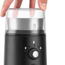 Bodum Bistro Electric Coffee Blade Grinder, Adjustable, 5 Grind Settings, 3 Ounces, Black