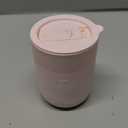 W&P Porter Travel Coffee Mug with Protective Silicone Sleeve | 12 Ounce Blush | Reusable Cup for Coffee or Tea | Portable Ceramic Mug with BPA-Free Press-Fit Lid | Dishwasher Safe | On-the-Go