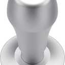 Normcore 53.3mm Coffee Tamper V4.1 with Click Sound Feedback, Spring Loaded Tamper With Stainless Steel Flat Base, Compatible with 54mm Breville Sage Espresso Machine Portafilter, Silver