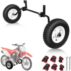 TEEMOO Dirt Bike Training Wheels 50cc, For Razor MX500 MX400 MX125, Honda CRF50 CRF50F XR50 Z50 Z50R, Yamaha PW50 PW80 TTR50, etc, Training Wheels Compatible with All Kinds of 50cc Dirt Bike