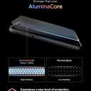 Spigen AluminaCore Tempered Glass Screen Protector [Glas.tR EZ Fit - Privacy] designed for iPhone 17 Pro Max | iPhone 16 Pro Max [2 Pack] 9H+ Hardness, Aluminum-Enhanced Durability