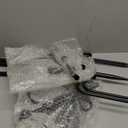 Double Shepherds Hooks for Outdoor,2 Pack 90 Inch Bird Feeder Pole with 5 Prongs Base,Heavy Duty Shepherds Hook,Suitable for Garden in Hanging Flower Basket,Lantern,Bird Nests (90 Inch)