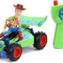 Jada Disney Pixar Toy Story 4 Turbo Buggy W/ Woody Radio Control Vehicle, 2.4 Ghz, 1: 24