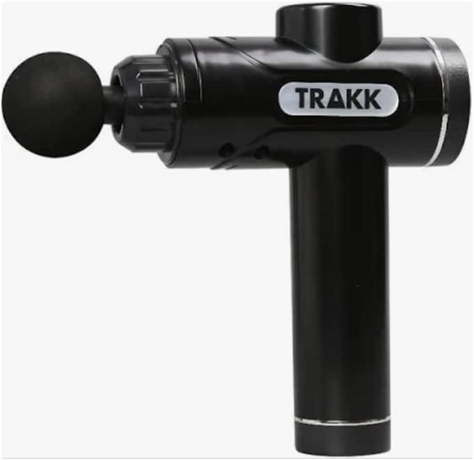 Trakk Massage Gun Punch Full Body Percussion Therapy Device with Dual Heads