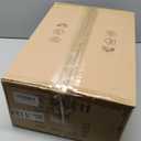 Wood and Globe Linear Chandelier Wooden Farmhouse Dining Room Light Fixture Rustic 4-Light Linear Kitchen Island Lighting Mid Century Modern Globe Hanging Pendant Light with Milk Glass Lampshade